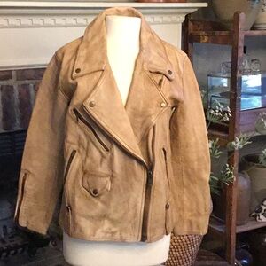 NWT We The Free Leather Jealousy Moto Jacket